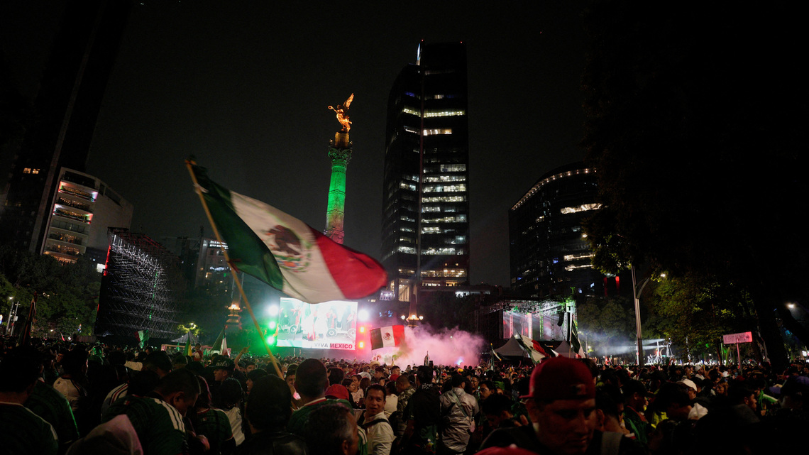 Three people die in Mexico World Cup celebrations as fans crowd streets 