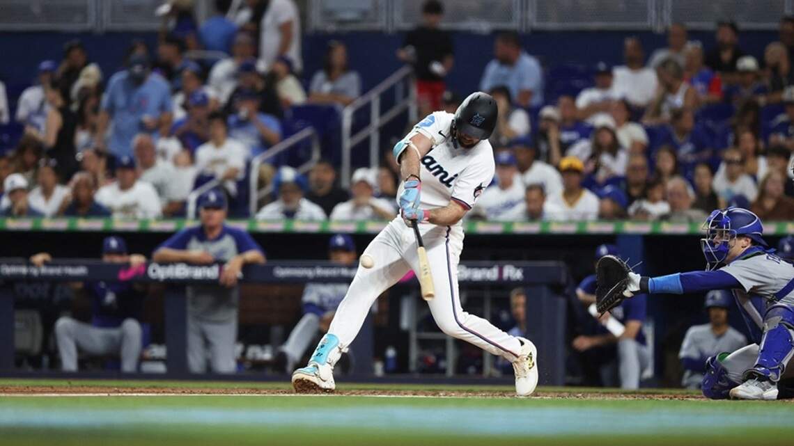 Glasnow struggles as Marlins end Dodgers’ 8-game winning streak