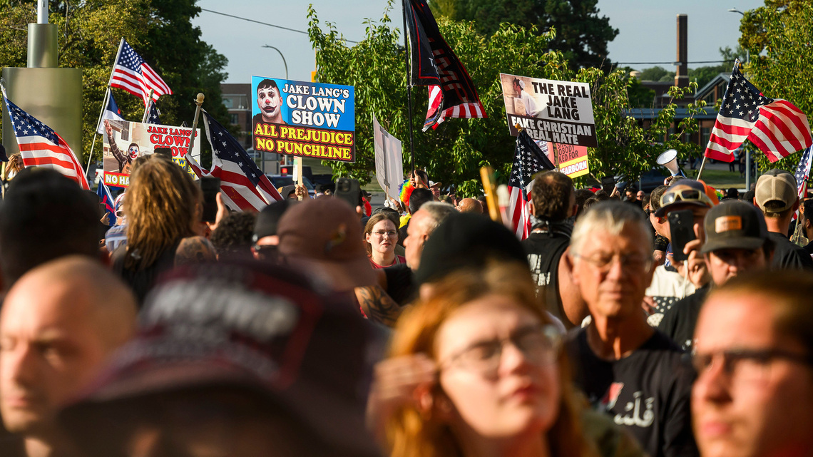 22 arrested during Jake Lang protest in Dearborn, Michigan