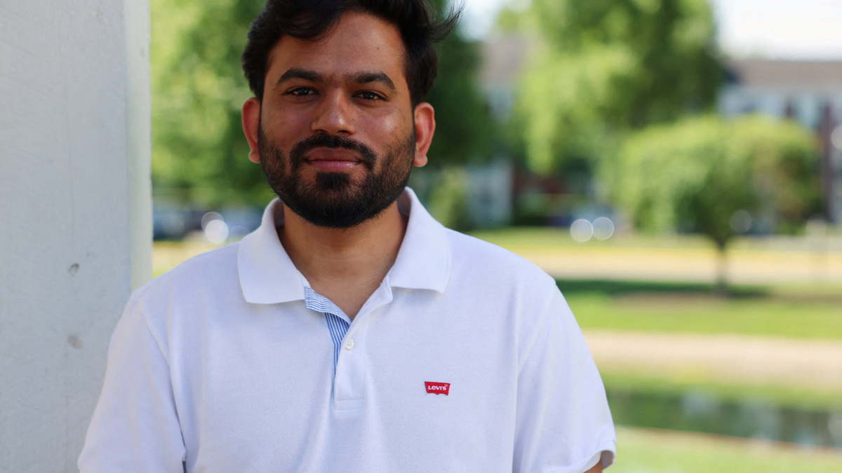FILE PHOTO: Abhijeet Dipke, head of the CPJ Cockroach Janta Party (CJP), poses for a portrait at an undisclosed location in the U.S., May 29, 2026.  REUTERS/Arthur Maiorella/File Photo