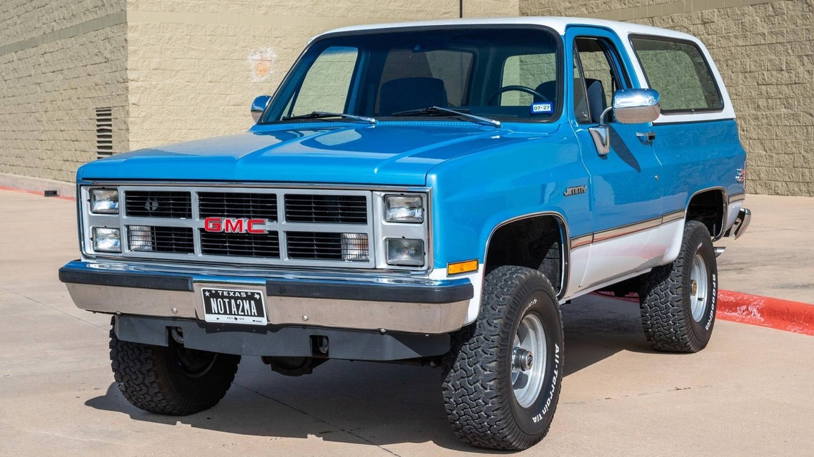 1984 GMC Jimmy Sierra Classic 4x4 For Sale With 98,500 Miles Shown