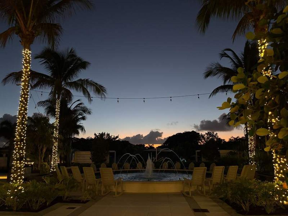  Morning sunrise at The Belgrove Resort & Spa in West Palm Beach. Photo credit: Emily Caldwell 