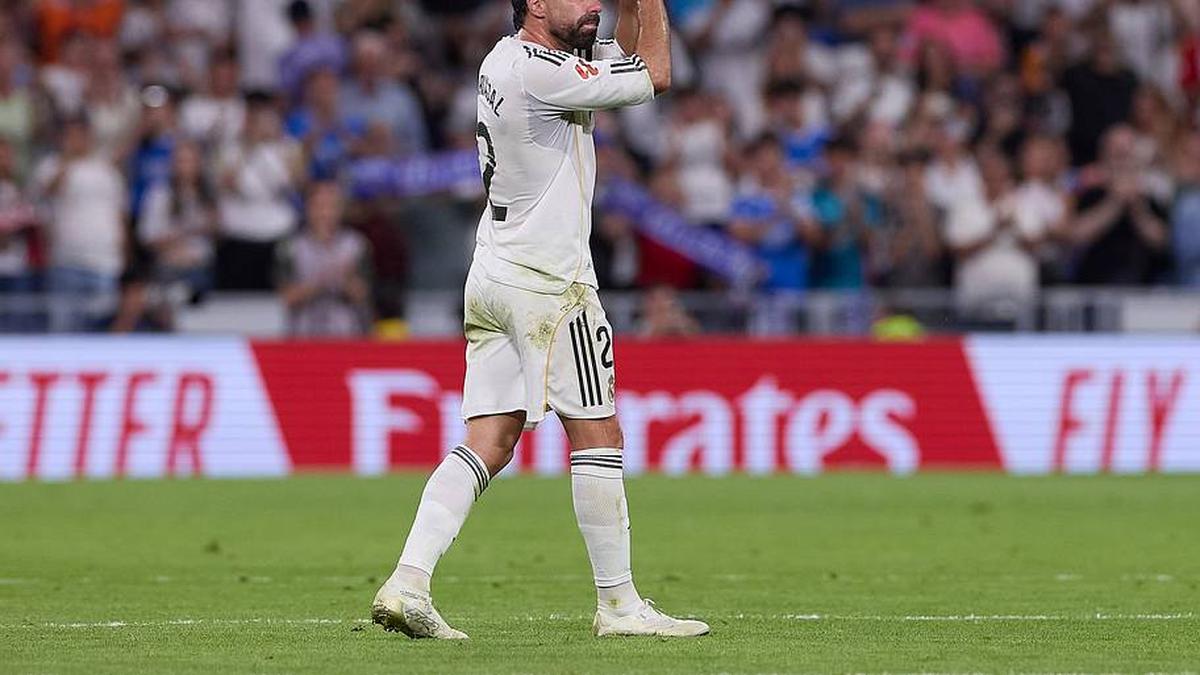  Dani Carvajal won 26 trophies in Madrid. | Federico Titone/SOPA Images/LightRocket/Getty Images 