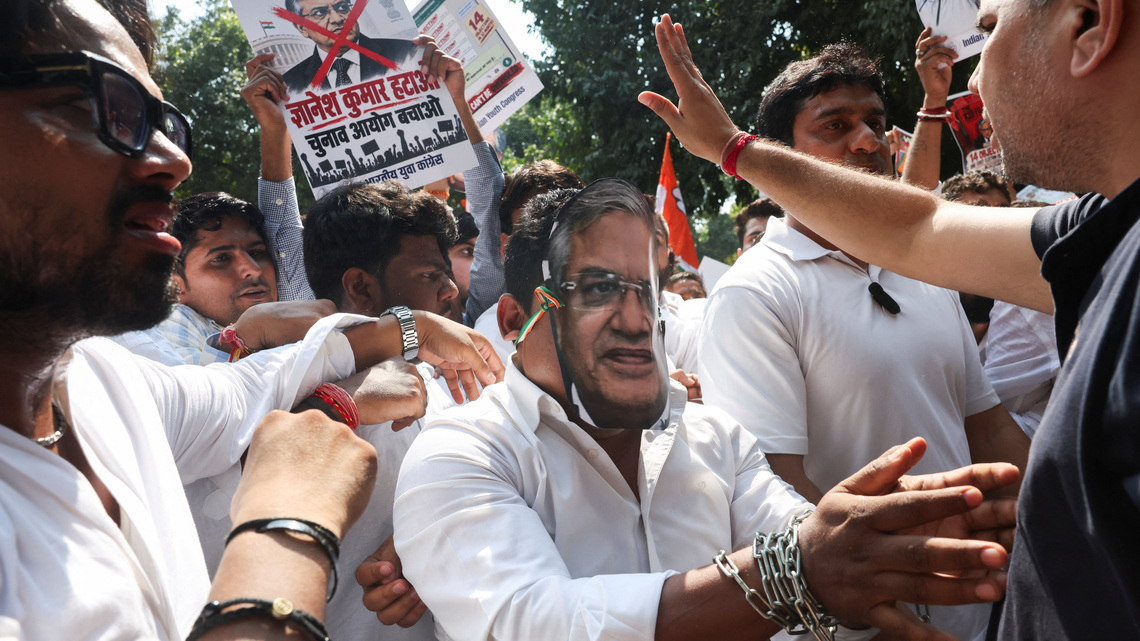 Indian opposition parties to launch protests over alleged manipulation of voter lists 