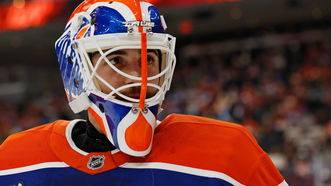 Oilers Goalie Devon Levi Says Wearing Edmonton Jersey Is ‘Super Special' After Home Debut 