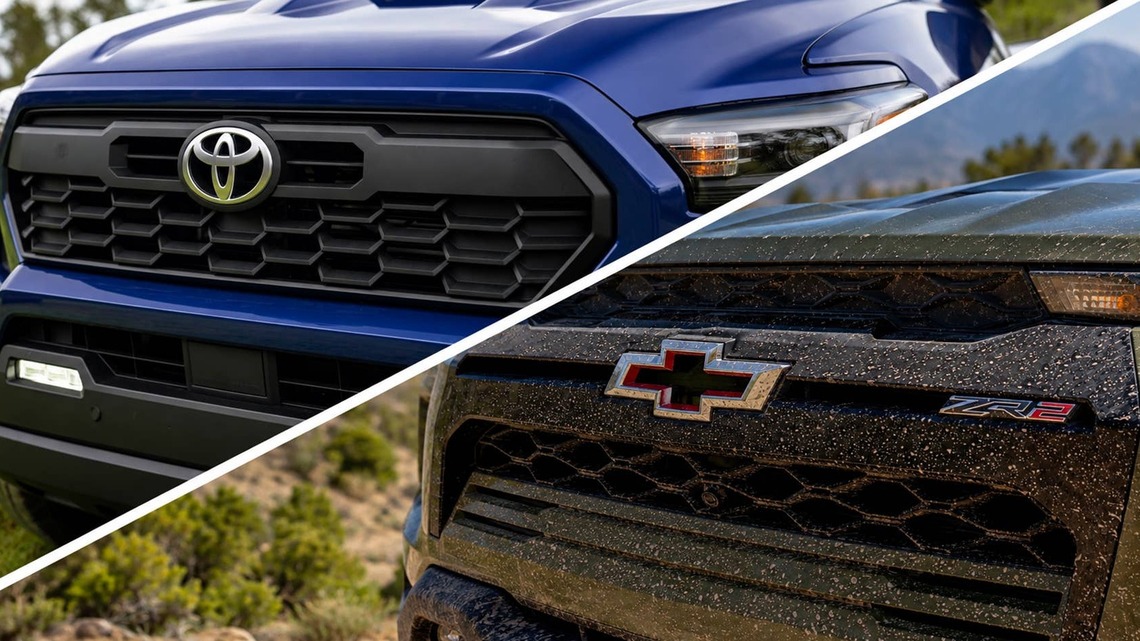 Toyota Tacoma Vs. Chevrolet Colorado Efficiency: It's Not Even Close 