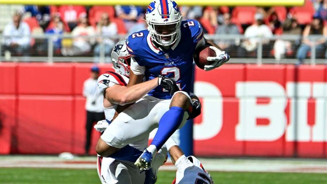 Bills WR DJ Moore questionable, DT Ed Oliver out vs. Rams 
