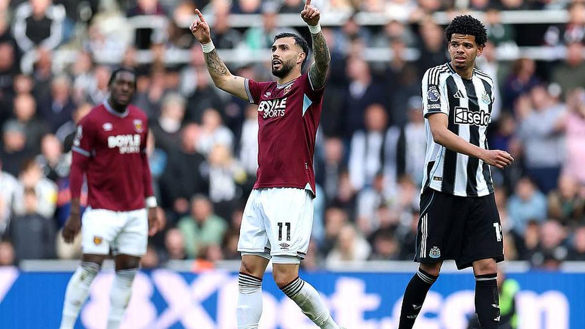  Taty Castellanos delivered an ultimately meaningless strike. | West Ham United FC/Getty Images 