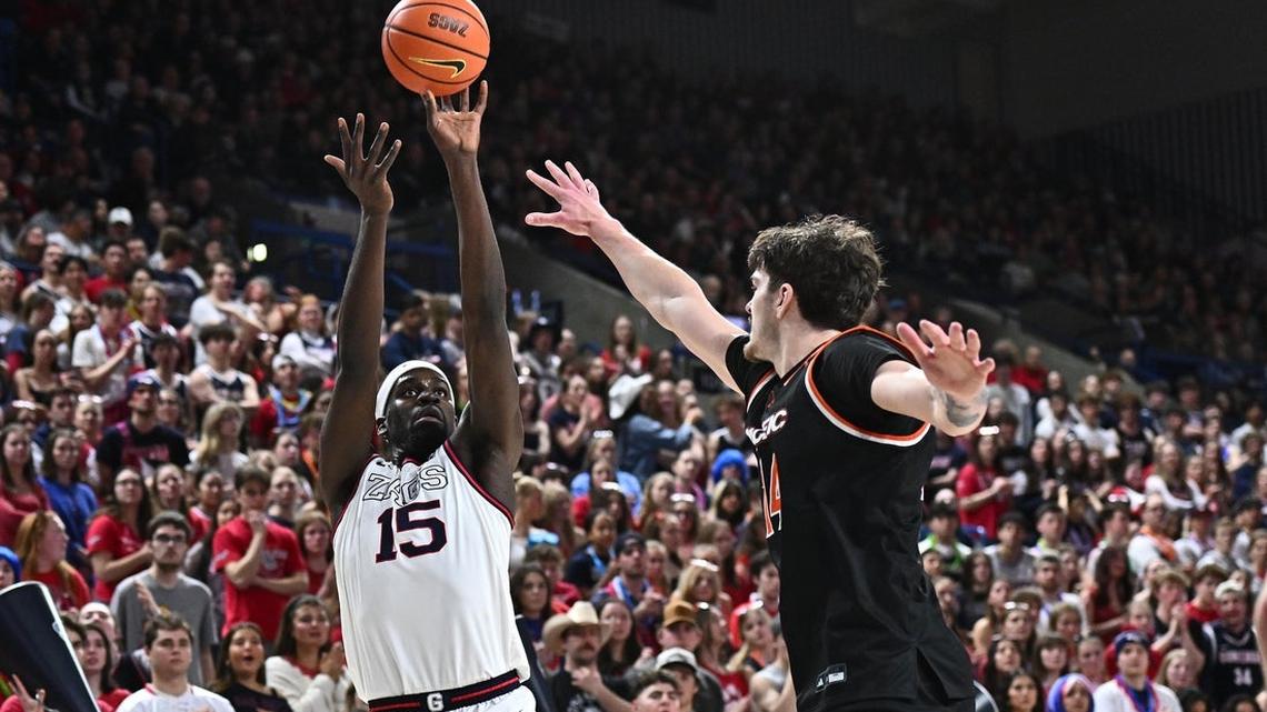 No. 11 Gonzaga struggles to put away Pacific as Graham Ike sets mark 