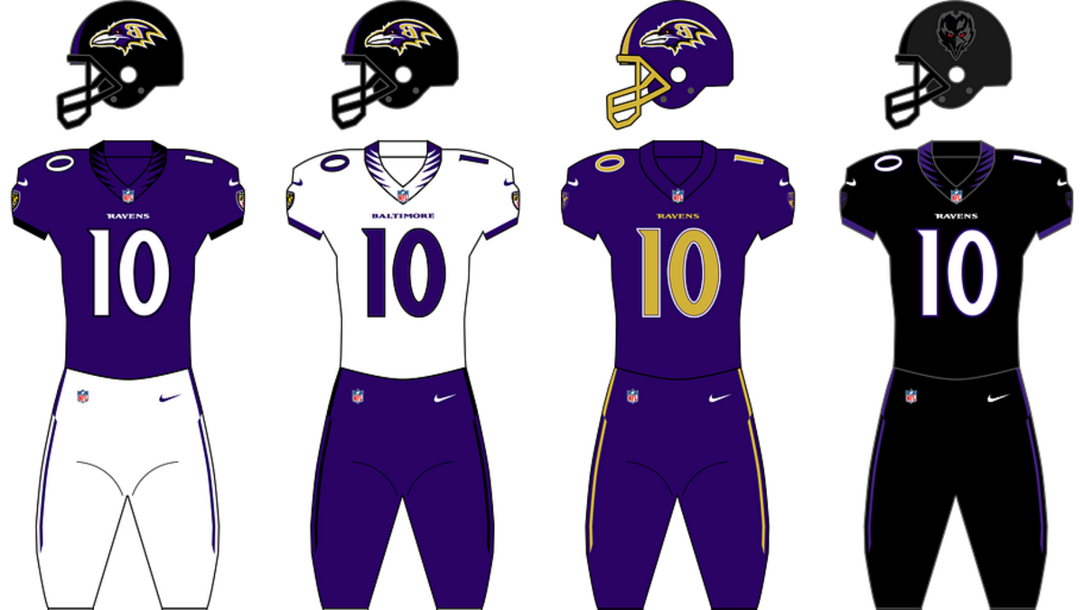  The Ravens unveiled new uniforms in 2026. | Photo via Wikipedia 