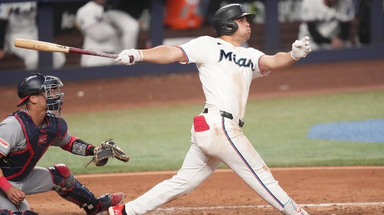 Marsee’s eighth-inning homer fuels Marlins’ comeback victory vs. Nationals