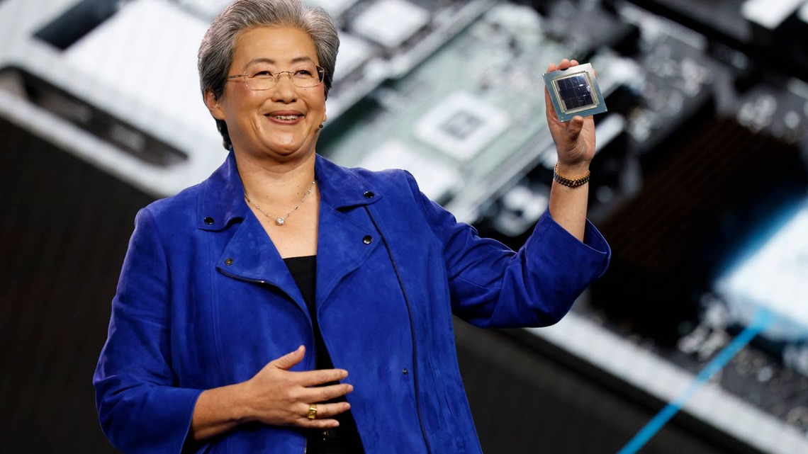 AMD stock falls after record quarter as SpaceX picks Nvidia 