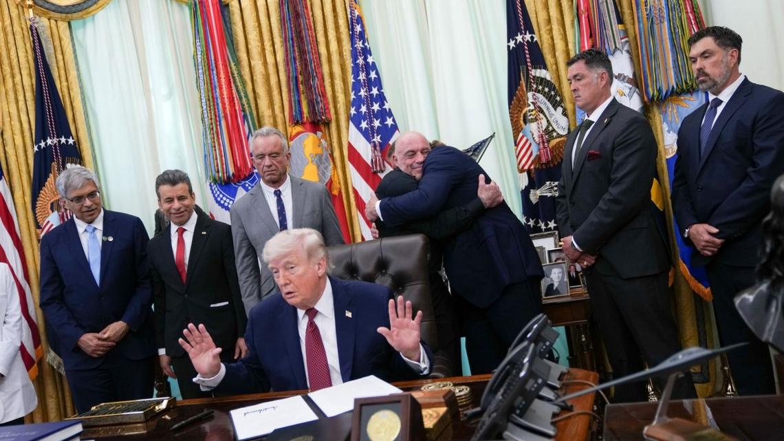 Trump signs order to speed research on psychedelics for mental health