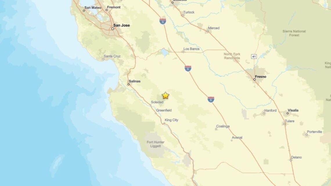 Seismic activity on Sept. 3: Earthquake near Pinnacles, CA detected - magnitude 2.4 