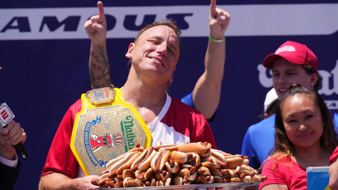 17-Time Champ Joey Chestnut Cleared to Compete at Nathan's Contest Following Misdemeanor Battery Plea 