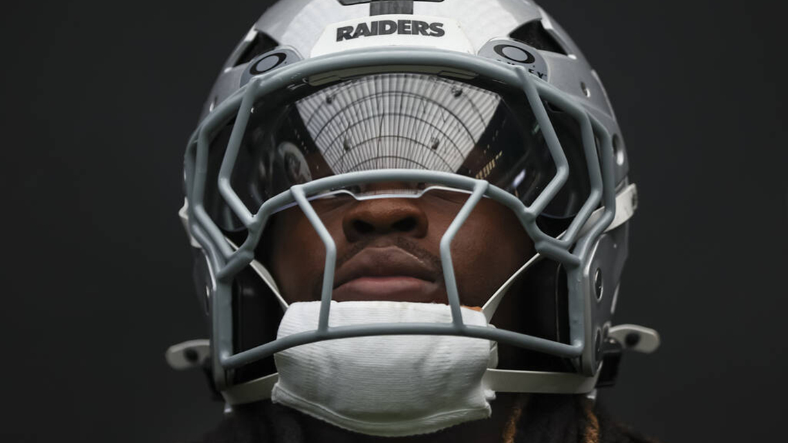 Raiders coach Kubiak on running back Jeanty avoiding serious injury: ‘Power of prayer’