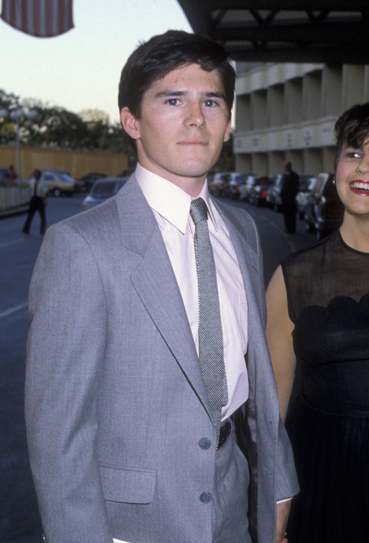 Actor Brandon Cruz and Meg Bradburt attend the ABC TV Affiliates Party on May 11, 1983, at the Century Plaza Hotel in Century City, California.(Ron Galella, Ltd./Ron Galella Collection via Getty Images
