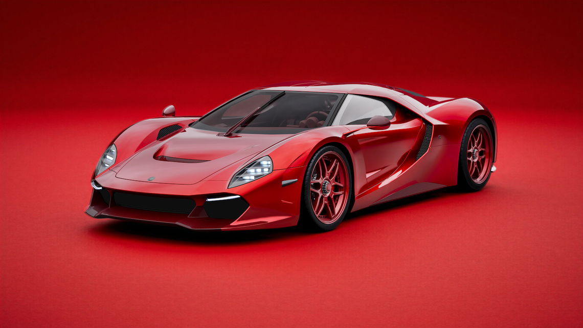 Capricorn's $3.4 Million Analog Hypercar Gets A One-Off All-Red Makeover 