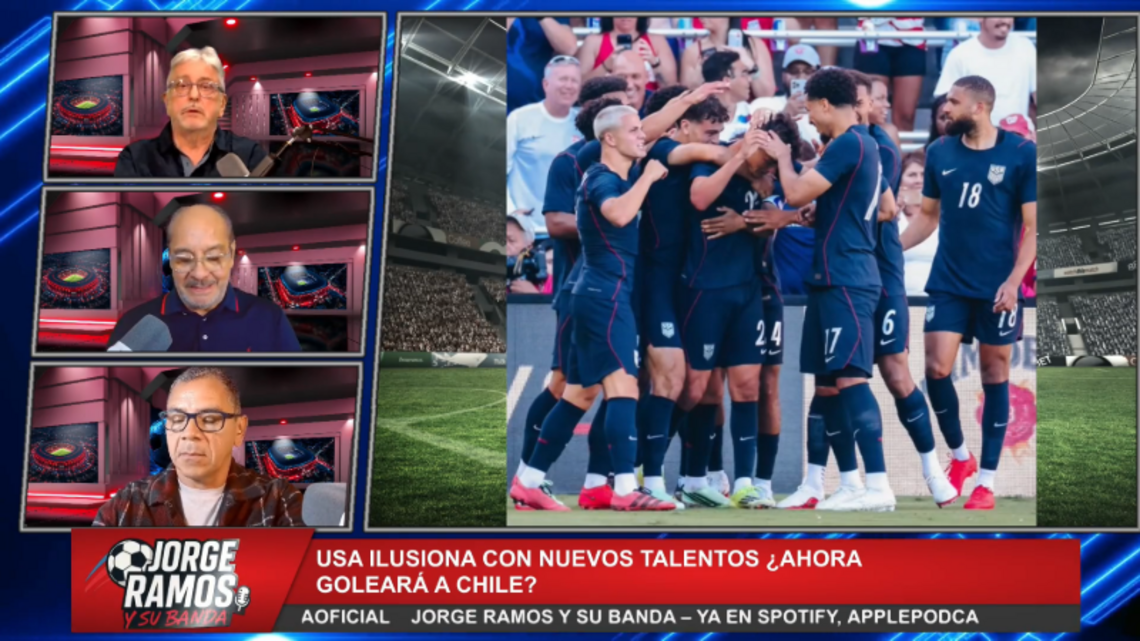 Jorge Ramos sobre Estados Unidos: "Pochettino se está sorprendiendo" 