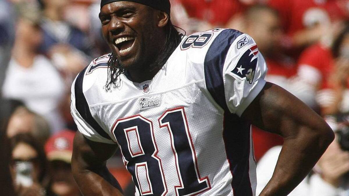  Randy Moss was traded to the Patriots ahead of the 2007 season. | Cary Edmondson-Imagn Images 