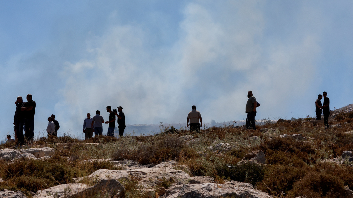 Israeli settlers impeded firefighting near Christian West Bank village, Palestinians say 