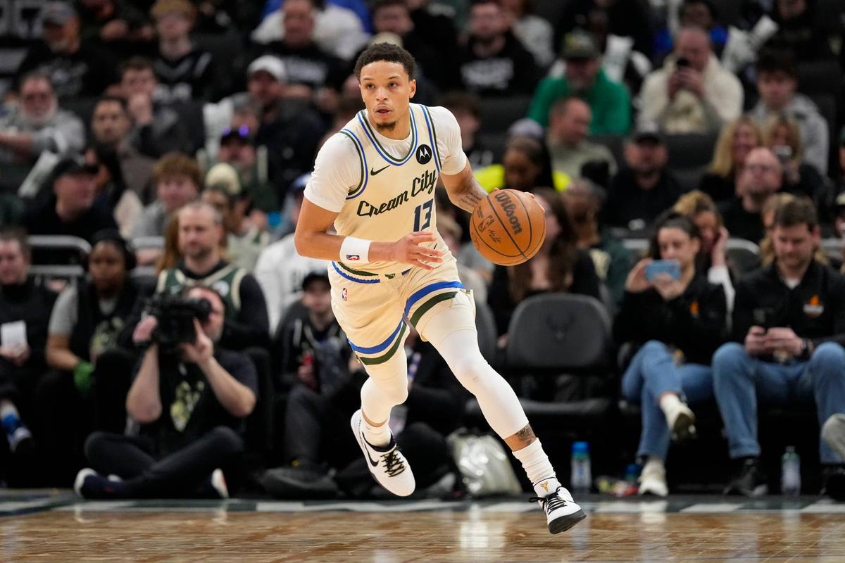  Ryan Rollins profiles as a sneaky fantasy breakout candidate under Milwaukee coach Taylor Jenkins next season. © Jeff Hanisch-Imagn Images 