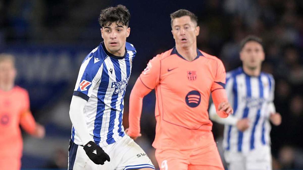  Jon Martín is seen as a future Spain international. | Cesar Ortiz Gonzalez/Soccrates/Getty Images 