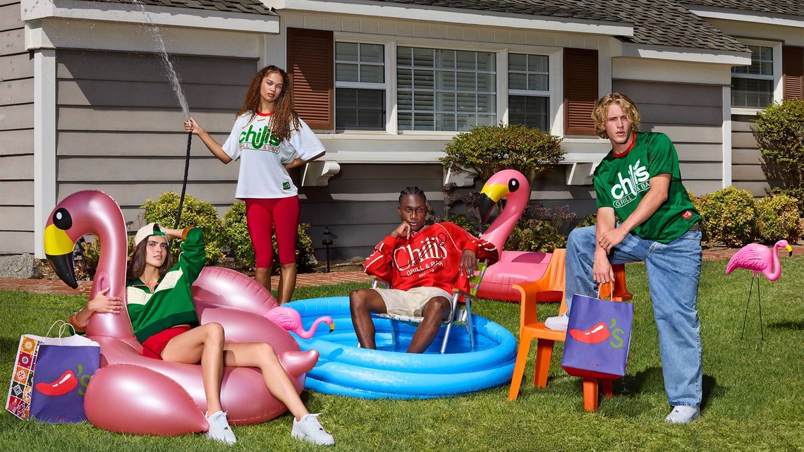 Chili's New Suburban Collection Serves Up the Hottest Merch on the Block 