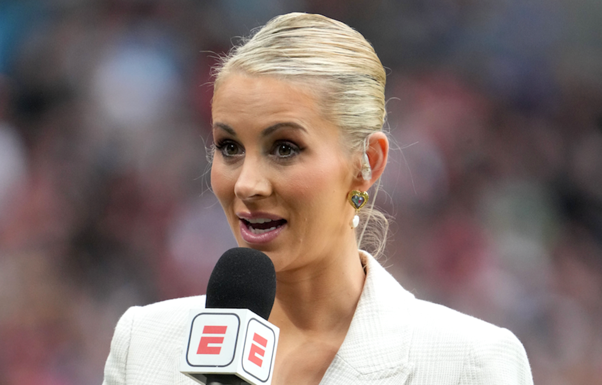  Laura Rutledge on ESPN. 