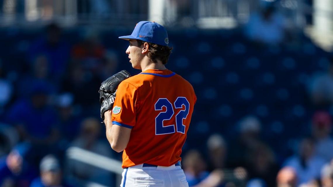  Florida will be without Jackson Barberi for almost a month due to an oblique injury. | Kyle Lander / Florida Gators on SI 