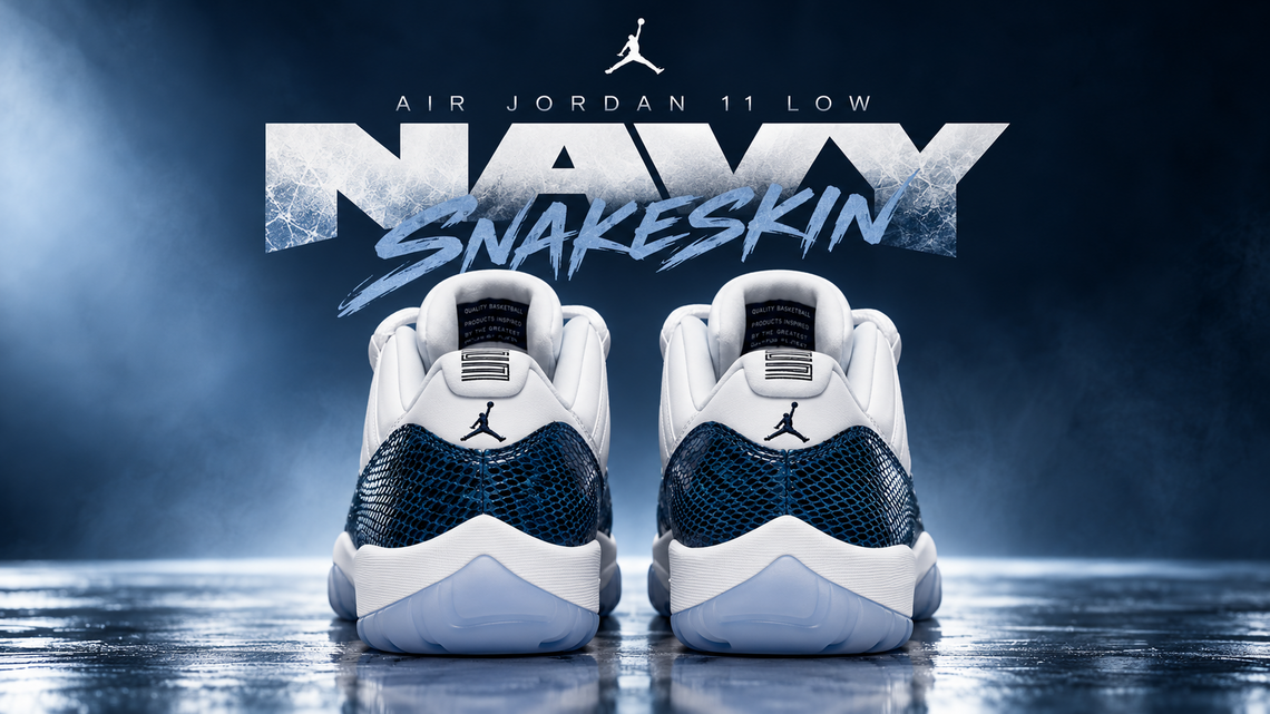 Air Jordan 11 Low Navy Snakeskin Price and Where to Buy