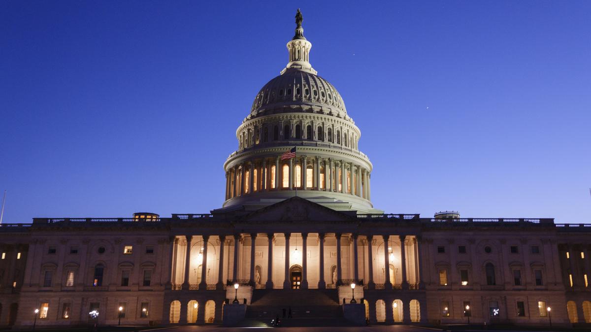 U.S. Capitol Building Exterior. The U.S. Capitol is seen at sunset on May 30, 2026, in Washington, D.C.