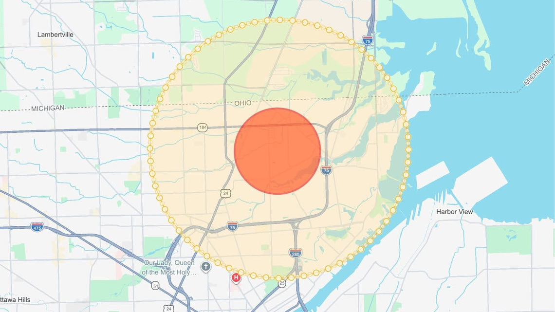 Ohio chemical leak eases as hospitals treat 35 people