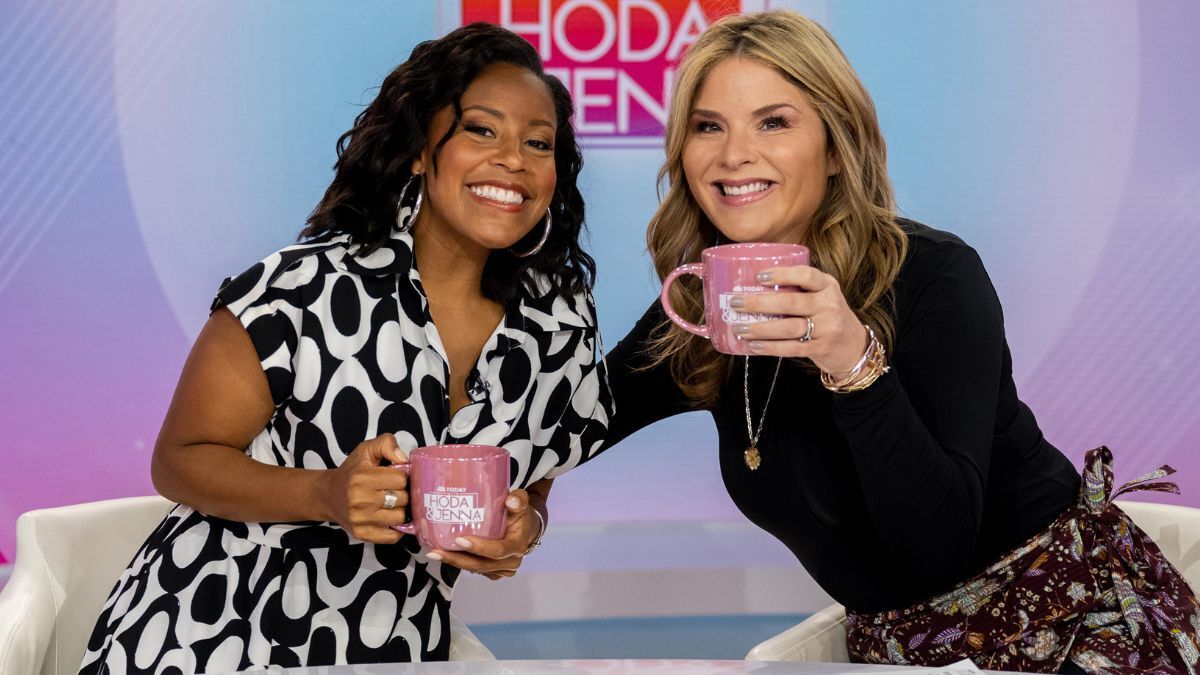 Jenna Bush Hager and Sheinelle Jones in 2023Getty