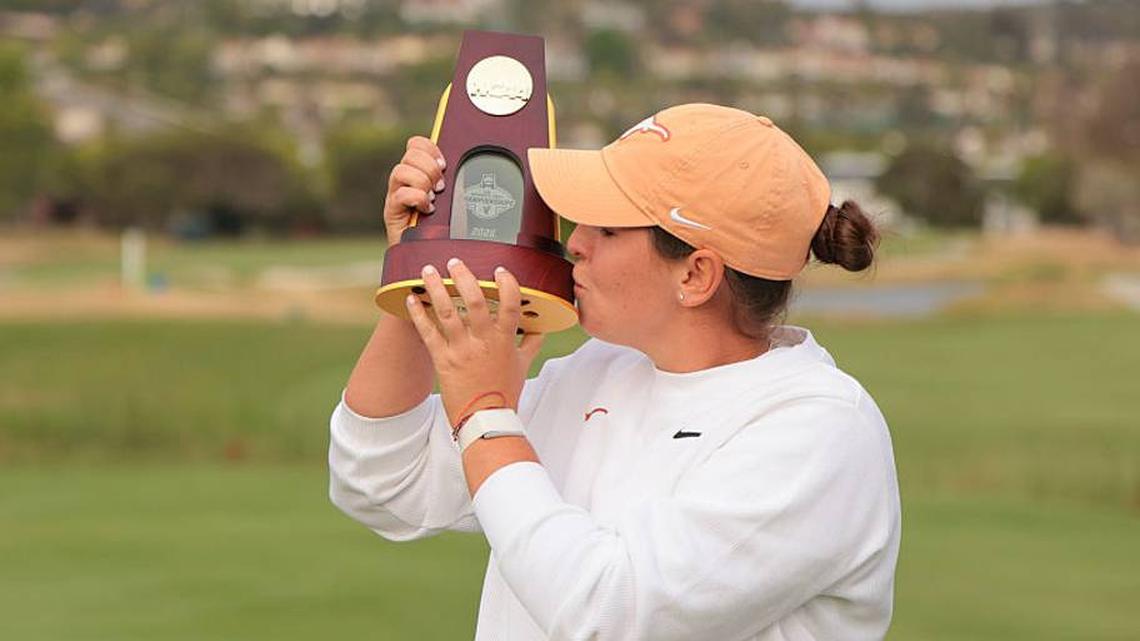 'Diamond in the Rough': Texas' Farah O'Keefe Lives Childhood Dream With NCAA Individual Title