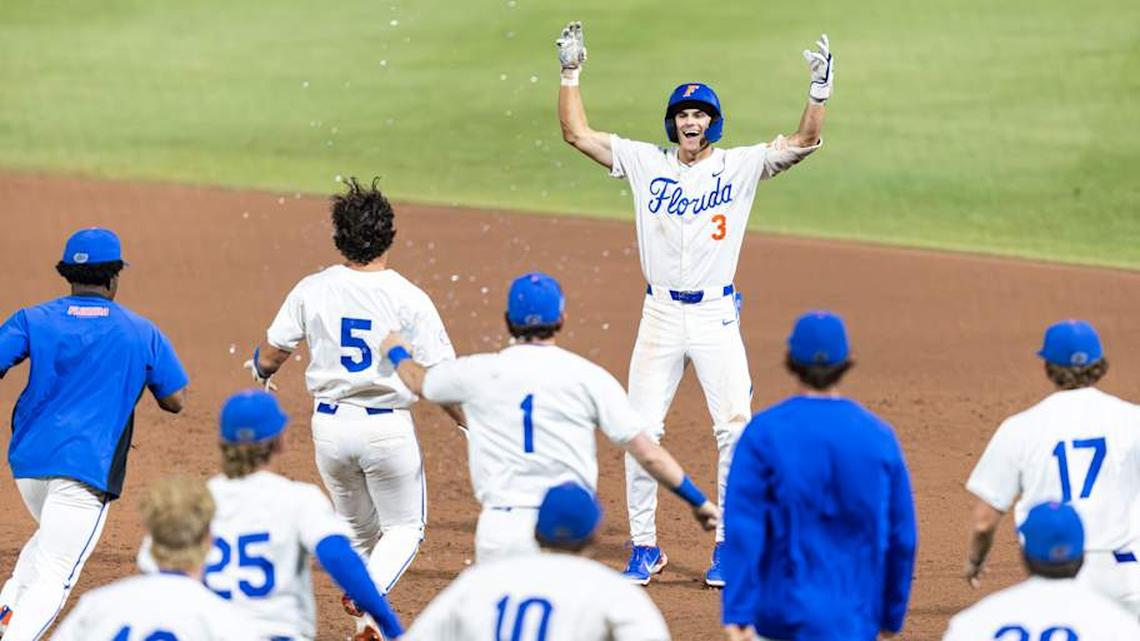 Gators Outfielder Kyle Jones Walks Off the Wildcats