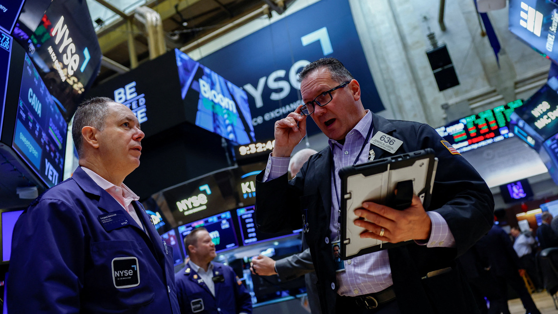 Analysis-Volatility control funds near record equity exposure, raising selloff risk 