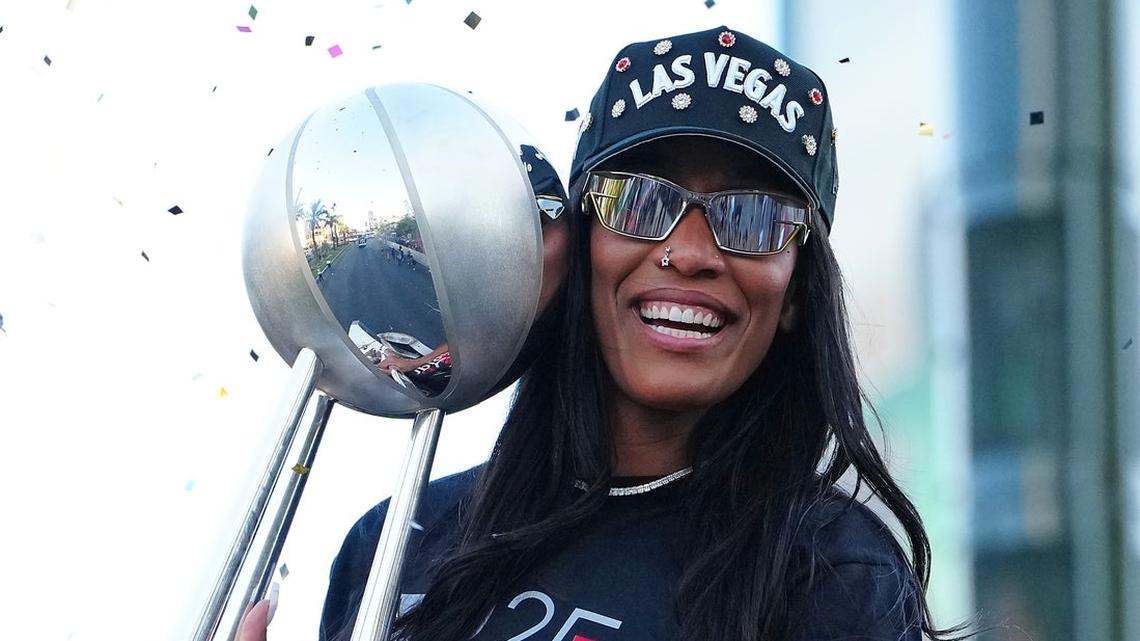 Aces star A'ja Wilson: 'I'm not leaving Las Vegas' 