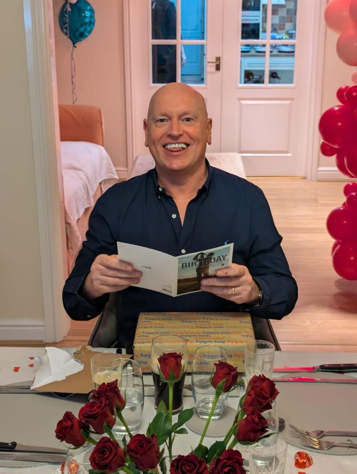  John Wardman says he's always been active. (John Wardman via SWNS) 