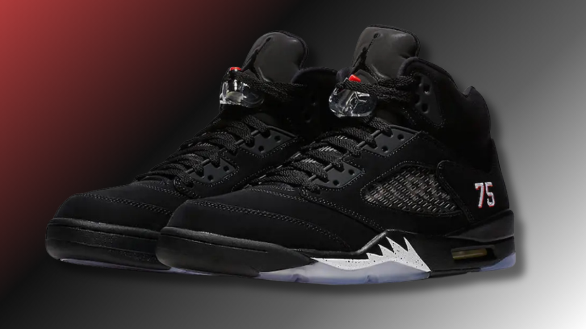  Air Jordan 5 PSG Black thesolesupplier h/t rabakali