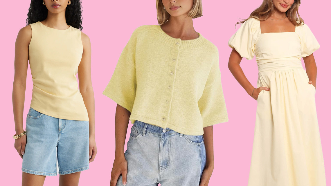 Butter Yellow Is the Color Trend Taking Over Summer-to-Fall Style 