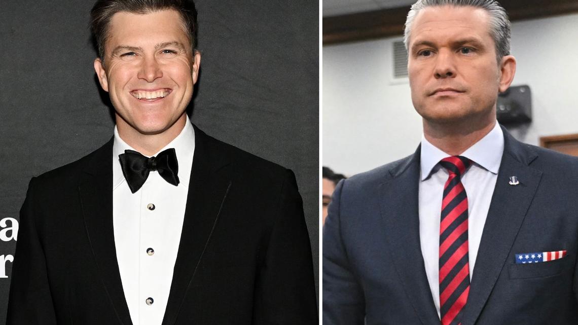 Colin Jost May Have Manifested Pete Hegseth's ‘Pulp Fiction' Bible Quote 