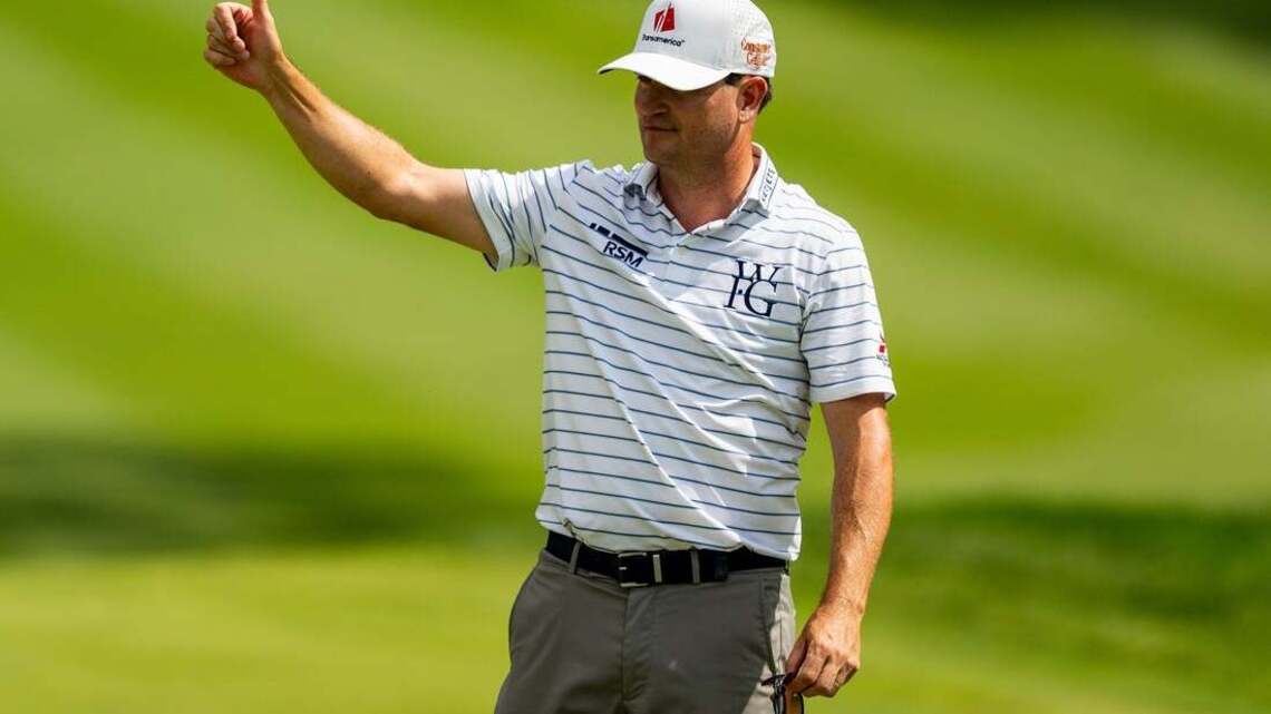 Zach Johnson, in line for Schwab Cup push, leads in Little Rock 