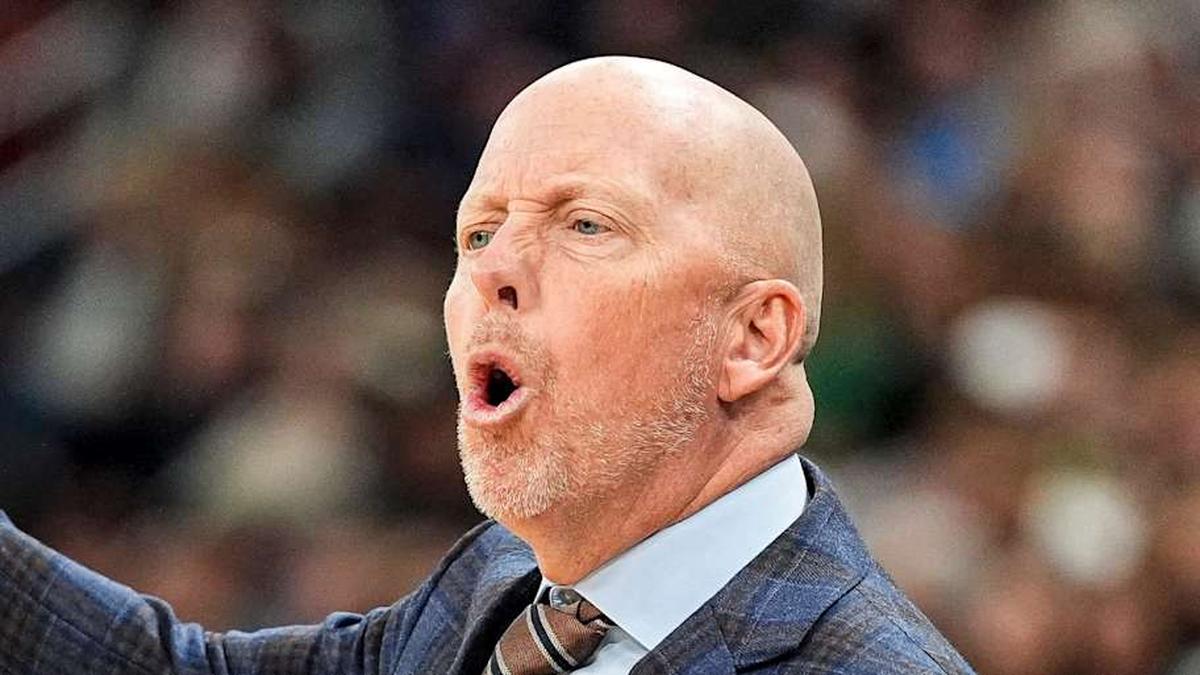  UCLA head coach Mick Cronin reacts to a play against Michigan State during the first half of Big Ten tournament quarterfinal at United Center in Chicago on Friday, March 13, 2026. | Junfu Han / USA TODAY NETWORK via Imagn Images 