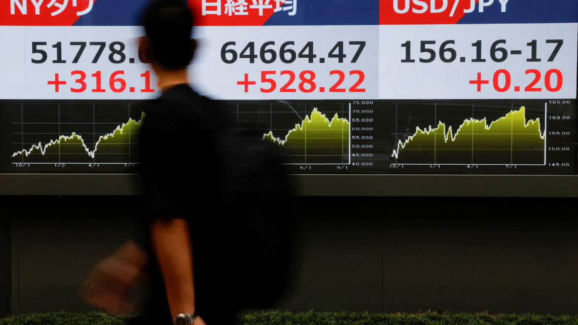 Stocks rise as oil dips, yen wobbles ahead of BOJ