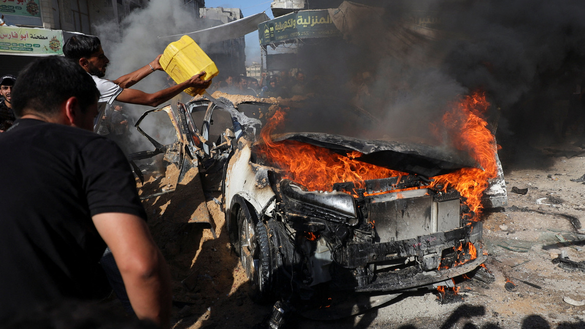 Israeli strikes kill three people in Gaza, medics say 