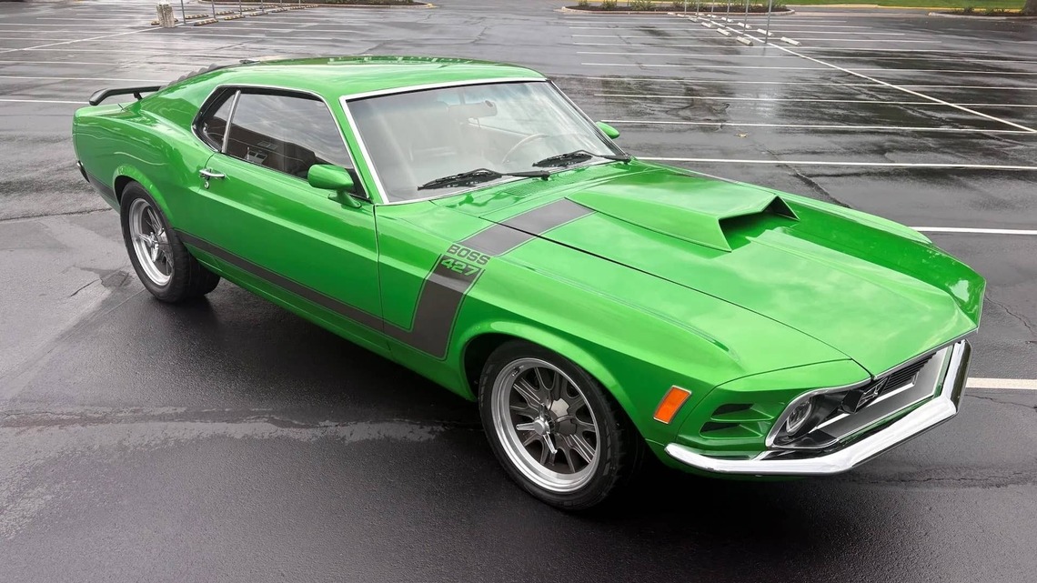 1970 Ford Mustang SportsRoof 427 for Sale With 2,200 Miles on the Build 