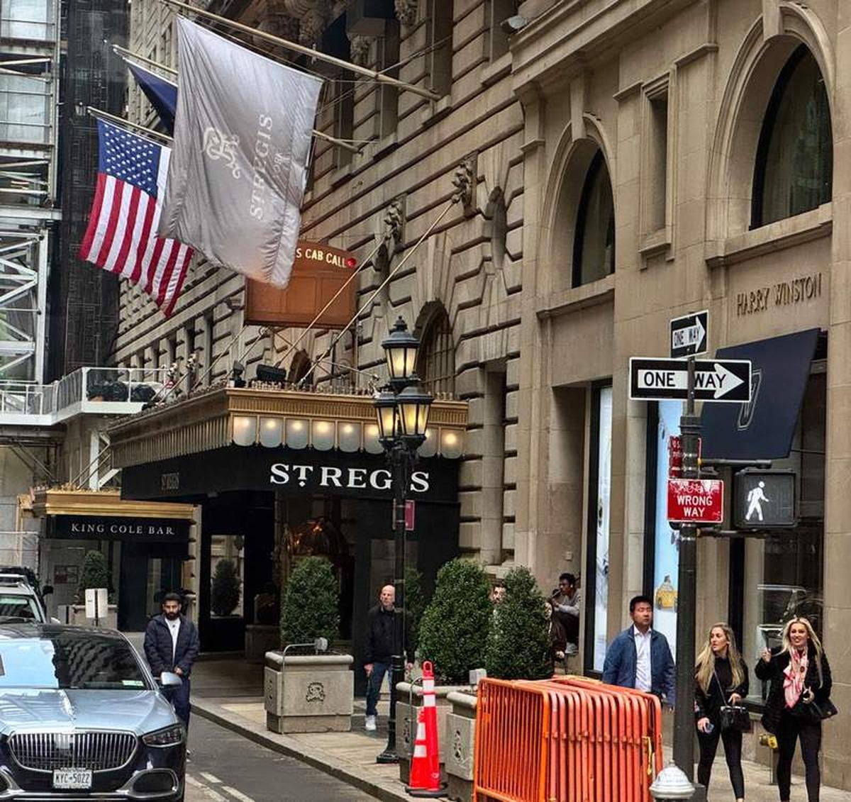  The Beaux-Art St. Regis New York is a 5-star hotel for upper crust visitors and a New York landmark. Photo credit: R.C. Staab 