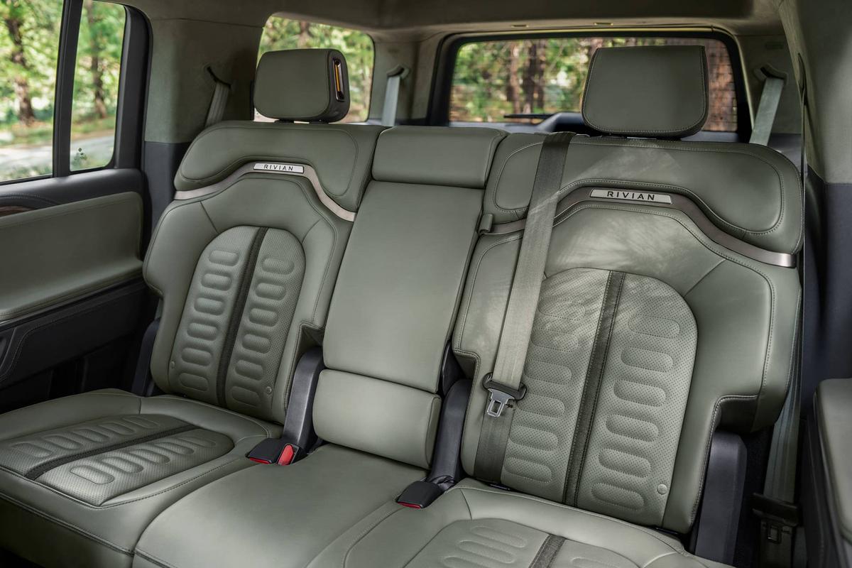  Rivian R1 Forest Edge Interior