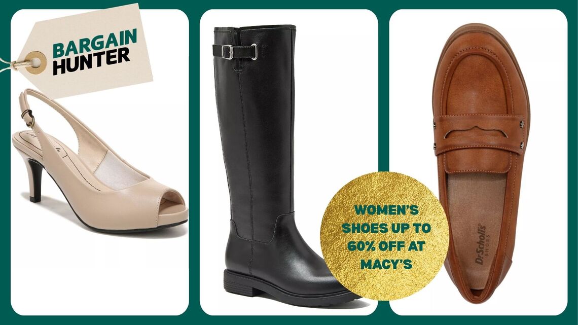 From Ankle Boots to Running Shoes, Save Up to 60% on Women's Footwear at Macy's 